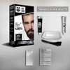 SHINY BEARDS- Beard Dye For Men- DARK BROWN Colour- Eliminates