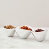 Nambe Triple Condiment Server