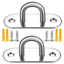 Stainless Steel Ceiling Hook, Ceiling Hook, Ceiling Hook, Heavy Duty, Ceiling Bracket, Punch Bag Holder, Swing Hook, Mounting Ceiling Bracket, for Hanging Chair, Hammock, Punch Bag, Yoga, Heavy Duty