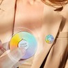 Wisboey 3 x Rotatable Brooch 1 x Food Pin Rotating