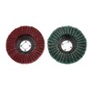 1Pack 4" Grit 180# 320# Nylon Fiber Flap Polishing Grinding