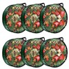 LDXDRU 6 Pack Wreath Storage Container, 30 Inch Wreath Storage