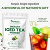 Purisure Unsweetened Instant Black Iced Tea Powder – Made from