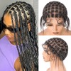 Suntefic Crochet Wig Cap for Crochet Hair Breathable Double Full