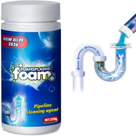 Wild Tornado Sink and Drain Cleaner, Pipeline Dredging Agent, Pipe dredging agent, Powerful Sink & Toilet Clog Remover, Powerful Version Cleaning for Kitchen & Bathroom Cleaning, 1PCS (Lavender)