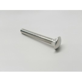 FOREVERBOLT FBCB3835P10 3/8-16 X 3 1/2" Carriage Bolts, 18-8 SS, Finish NL-19, PK10