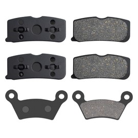 Front Rear Brake Pads Replacement for Can Am Spyder RT RT-S RS RS-S GS Roadster SE5 SM5 990CC RS Phantom Black 2008 2009 2010 2011 2012