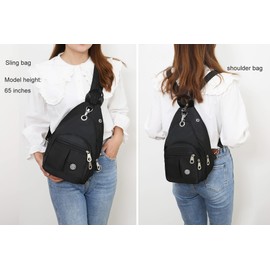 Momoty Mini Backpack 4L Casual Daypack Crossbody Sling Bag Purse Anti Theft Travel Bag