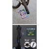GORIX (GX-OIL11) Bicycle Pedal, Lightweight, Wide Tread, Oil Slick, Flat