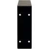 Ekena Millwork BKTM02X14X05EBPBL Steel Bracket Embrey, 2"W x 14"D x