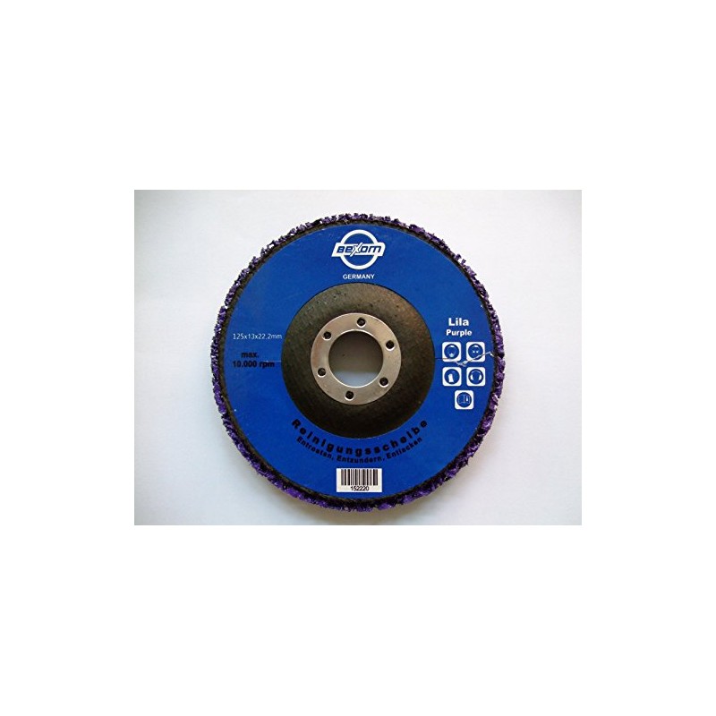 Olbrich-Industriebedarf Cleaning Disc 125 mm Pack of 5 Purple