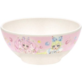 Skater M32B-A Melamine Rice Bowl, Bamboo Fiber, 7.1 fl oz (210 ml), Dishwasher Safe, Secret Apri Girls