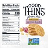 Good Thins Parmesan & Garlic Rice & Cheese Snacks Gluten