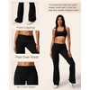 MOOSLOVER Women Flare Leggings Fold Over Bootcut Yoga Pants Casual