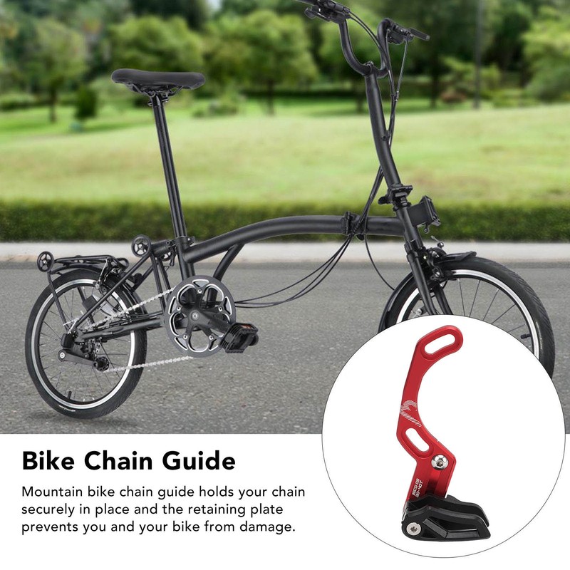 Bike Chain Guide Aluminum Alloy High Strength Lightweight Replacement Bicycle