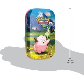Pokémon: miniscatola da collezione Espansione Megaevoluzione - Ascesa Eroica (Clefairy e Chikorita) del GCC Pokémon (1 foglio adesivi, 1 carta illustrazione della miniscatola e 2 buste espansione)