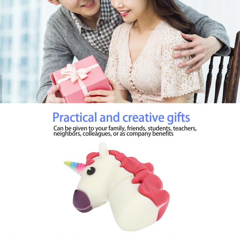 USB 2.0 Flash Drive White Cute Appearance Data Storage Tool