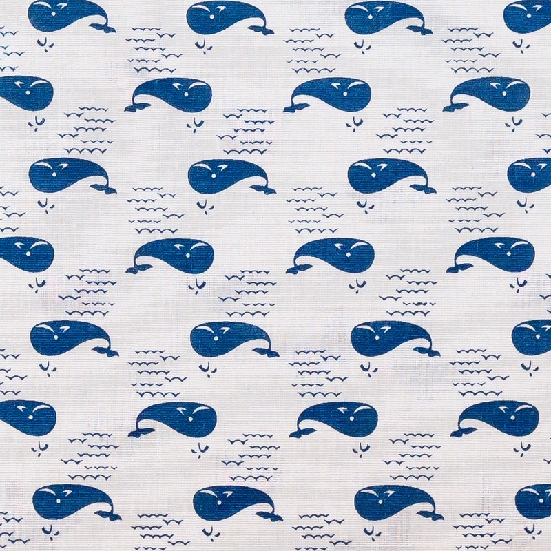 Hanui Tongsang Fabric Waterproof Blanket Organizer Blanket Storage Whale 1+1,
