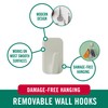 VELCRO Brand No Damage Wall Hooks | HANGables Removable Hooks,