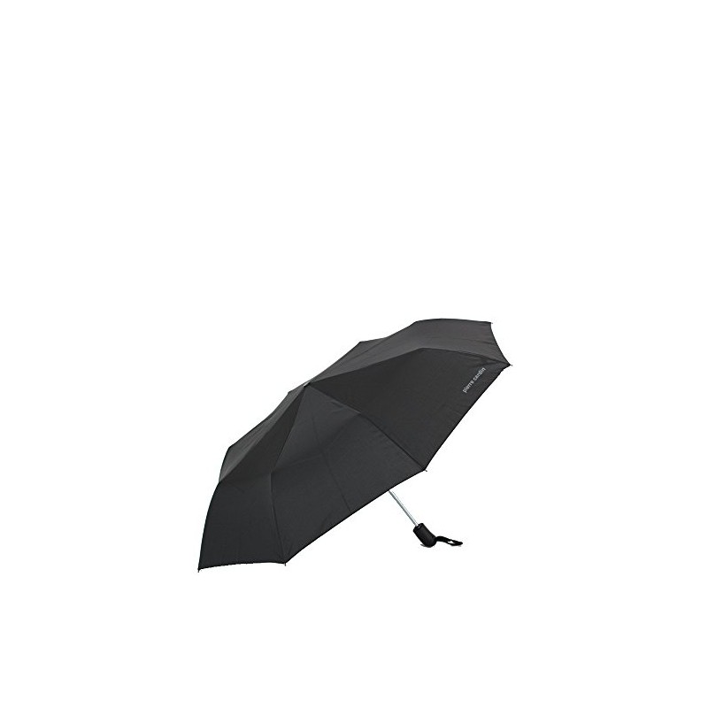 Pierre Cardin Noir Easymatic Alupla Men's Umbrella, black, Traditional