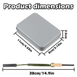 YILANJIN Flintstone with Wooden Handle, Kienchip, Natural Fire Starter Set for Outdoor & Survival, Fire Steel Magnesium, Eternal Match Fire Stick, Spark Stick, Ignition Iron, Outdoor Survival Fire