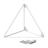 Heian Shindo LABRICO Wall Shelf, Triangle Frame, M, White, Shelf