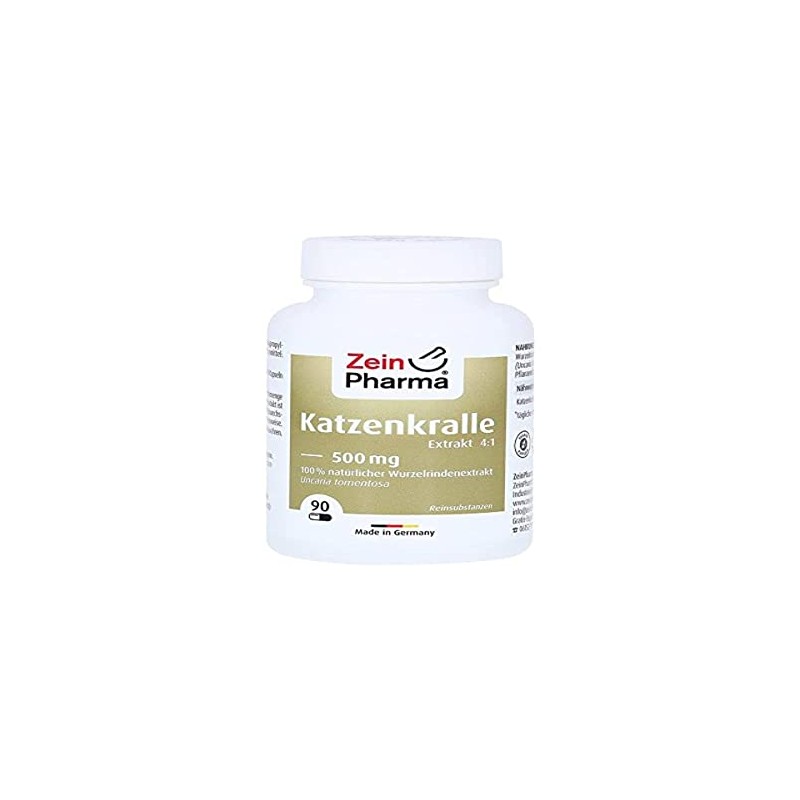Zein Pharma Cat's Claw, 500 mg, 90 caps, 100 g