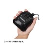 asobito Pocket Light Sheet, Black, Packable, Lightweight, Storage, Compact, Leisure