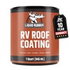 Liquid Rubber RV Roof Sealant- Professional-Grade Solar Reflective Flexible Waterproof