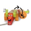 JAMARA Kidiwood 460705 Wooden Toy Pull Dachshund from 18 Months,