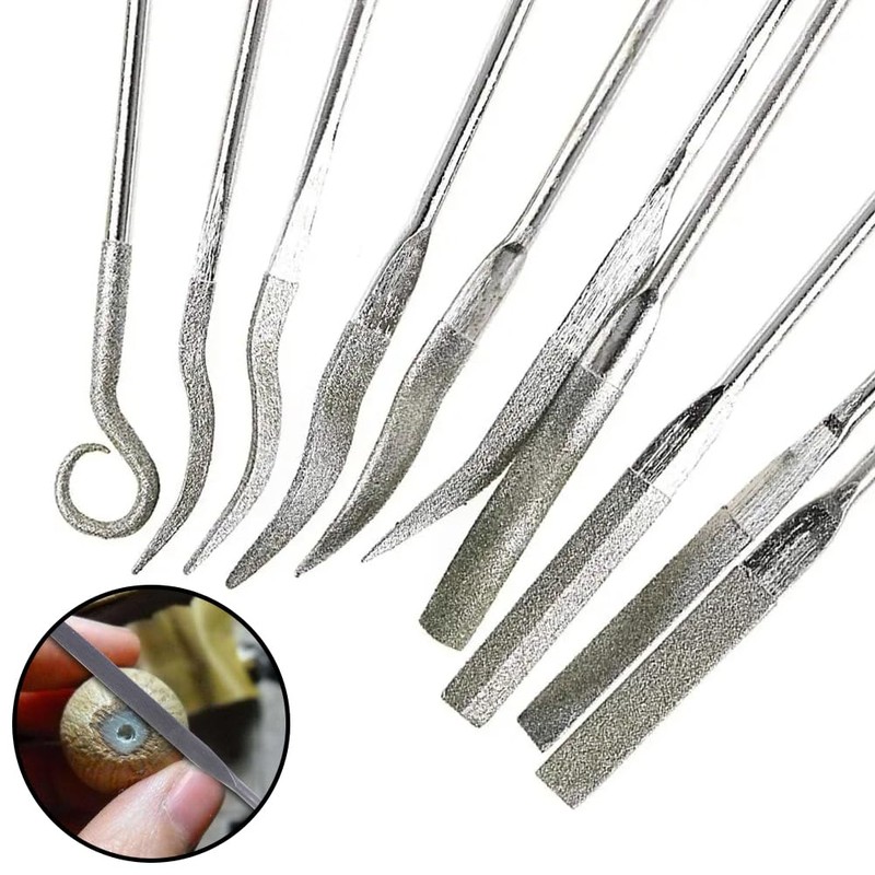 Kigauru Diamond File Sharpener Set, 0.1 x 5.5 inches (3