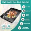 Meyafiny 32.7” Cast Iron Griddle for Gas Grill Non-stick Coating
