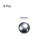 sourcing map 8pcs Precision Balls 18mm Diameter G10 Chrome Steel