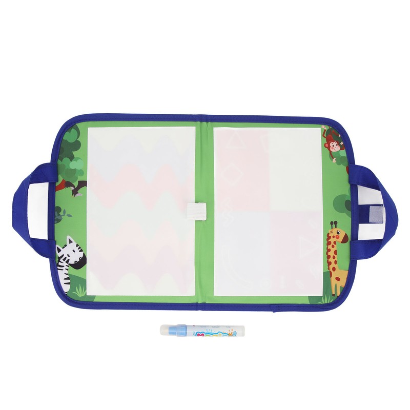 Kids Water Painting Board Portable Handle Reusable Mess Free Educational