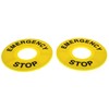 MEETOOT 2pcs Emergency Stop Push Button Switch AC 660V 10A