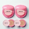 KEYTH Colored Pink Magnet Cushion Foundation Original 15g 2p + Refill 15g 2p Set, 03 Pure Beige, 1 piece / KEYTH 컬러드 핑크 마그넷 쿠션 파운데이션 본품 15g 2p + 리필 15g 2p 세트, 03퓨어베이지, 1개