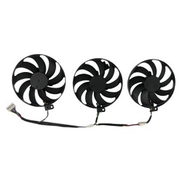 3-Piece/Set,T129215SU,FDC10H12S9-C,PLD09210S12H,Video Card Fan,GPU Cooler,For ASUS ROG STRIX RTX 2080Ti RTX 2080S 8G GAMING OC,ASUS ROG STRIX RX5700 OC 8G Gaming, AS. GTX 1660 Ti 6G OC for US