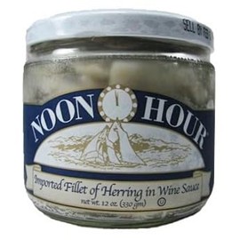 Noon Hour Herring Cutlets in Wine Sauce (12oz)