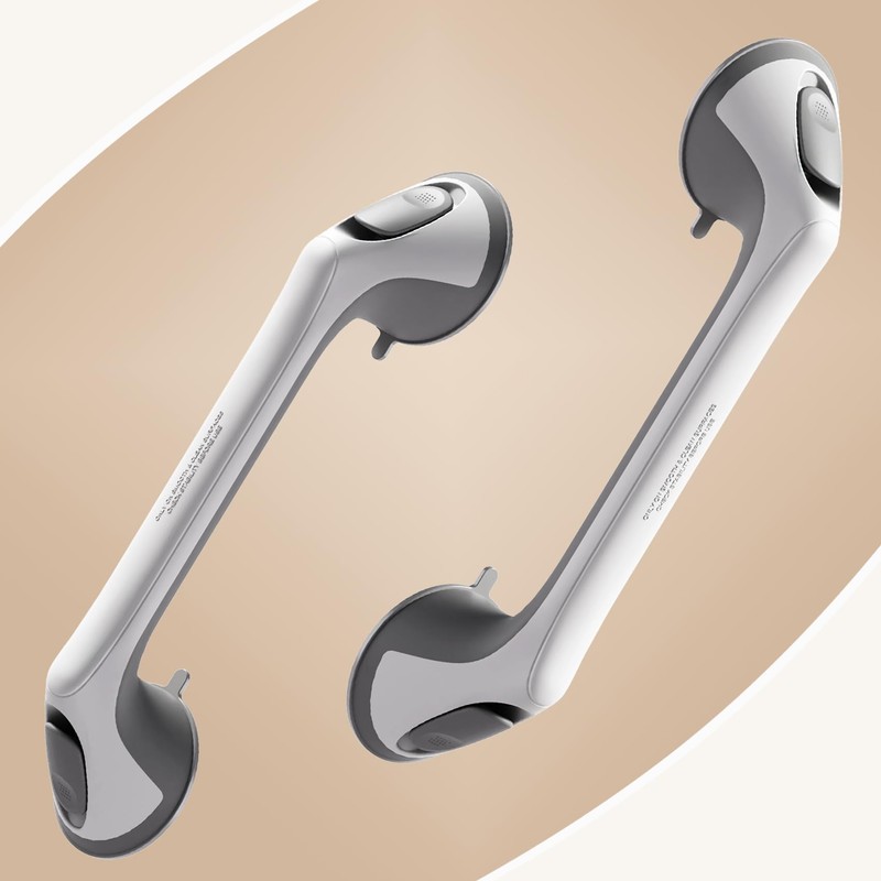 ABLECARE 2 Pack 16 Inch Elderly Heavy Duty Shower Handle,