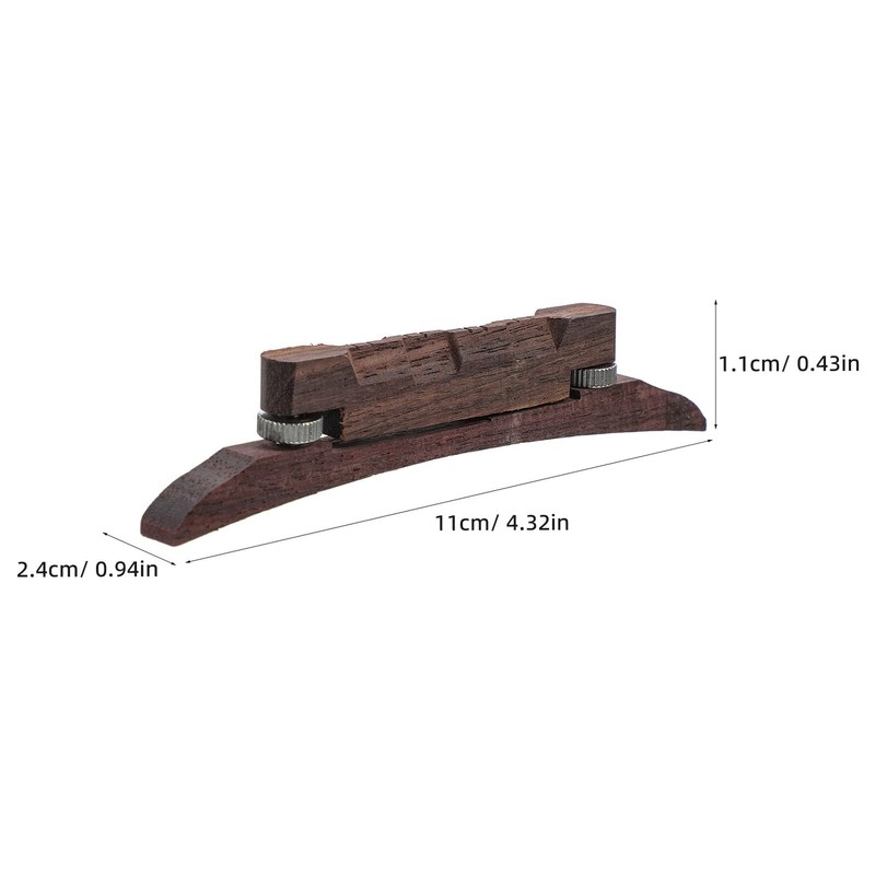 Mandolin Bridge Replacement Mandolin Bridge for Tone Adjustment Stringed Instrument