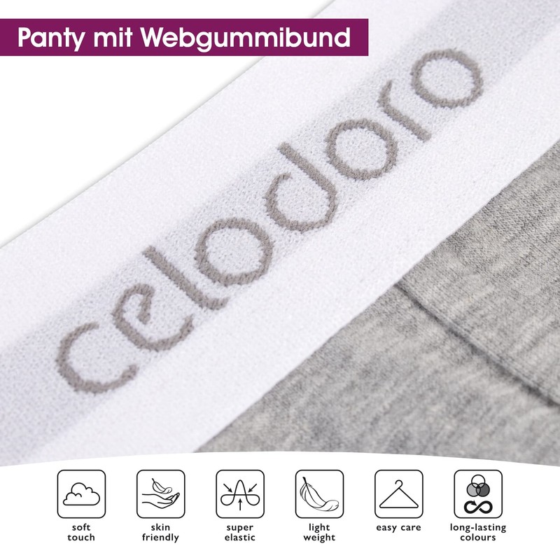 Celodoro Women's Briefs Pack of 3 - m
