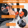 URAQT Car Window Breaker, Portable Glass Breaker Seatbelt Cutter, Keyring