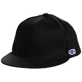Champion 581-001A Straight Cap - blk/blk