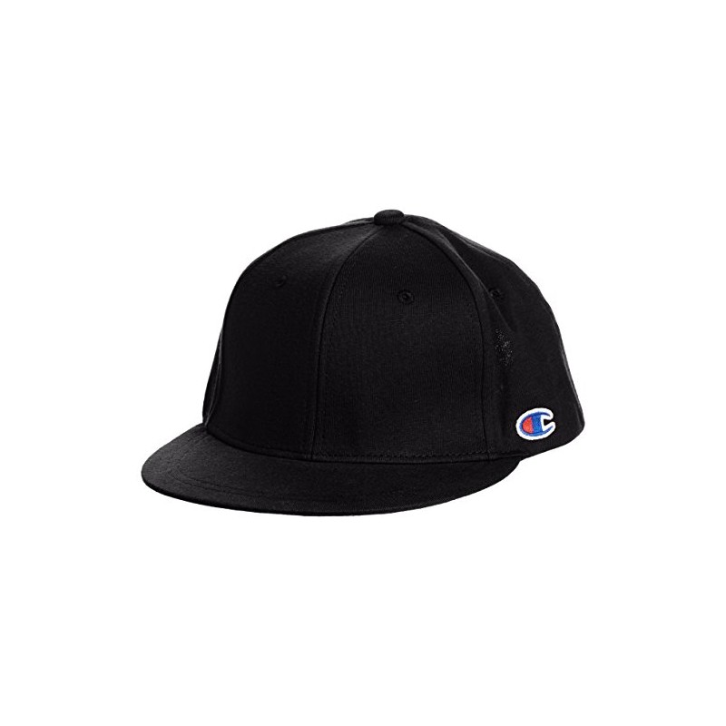 Champion 581-001A Straight Cap - blk/blk