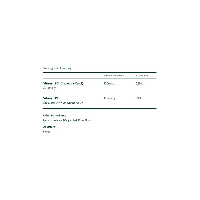 Forest Leaf Vitamina 125 100mcg Capsulas