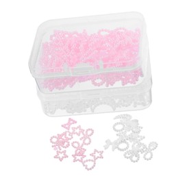 FOMIYES Elegant French Pearl Jewelry Nail Charms 2 Sets Small Nail Charms for Women Manicure Art Decorations