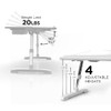Limitless TotalDesk Portable Workstation and Lap Desk with Adjustable Height