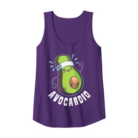 Cardio Fitness Workout Atleta Divertente Palestra Avocado Canotta