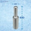 Poolzilla Aluminum Tamping Tool for Anchor Installation, Easy Pool Cover