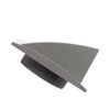 Ø 125mm / 5'' Cowled Duct Cover with Gravity Flap